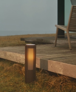 Aludra 45 tuinlamp, seaside metallic bruin