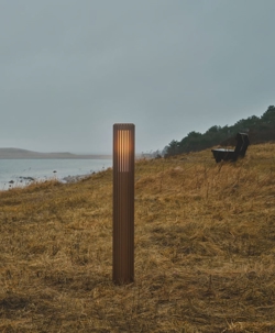 Aludra 95 tuinlamp, seaside metallic bruin