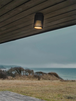 Aludra buitenplafondlamp, seaside zwart
