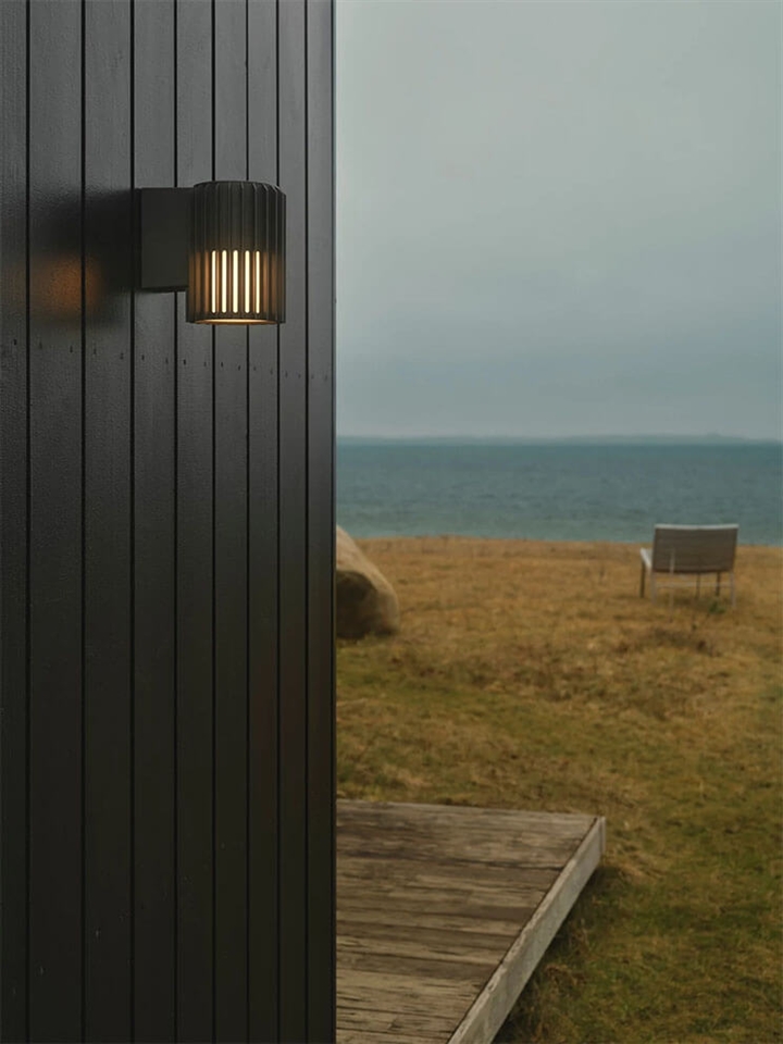 Aludra buiten wandlamp, seaside antraciet