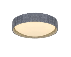 Corato 40 plafondlamp, grijs