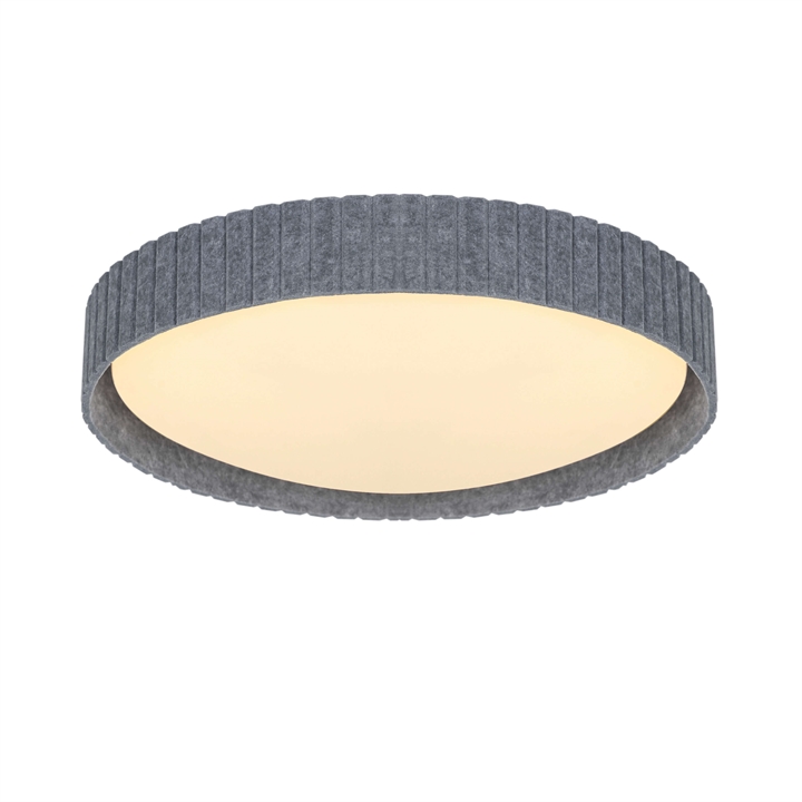 Corato 50 plafondlamp, grijs