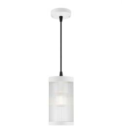 Coupar buiten hanglamp, wit