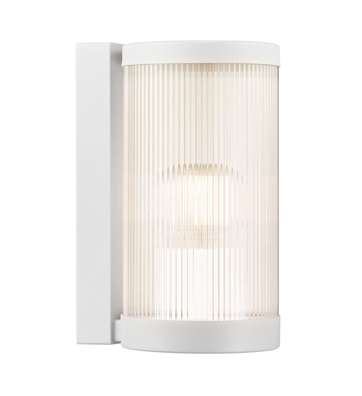 Coupar buiten wandlamp, wit