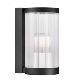 Coupar buiten wandlamp, zwart