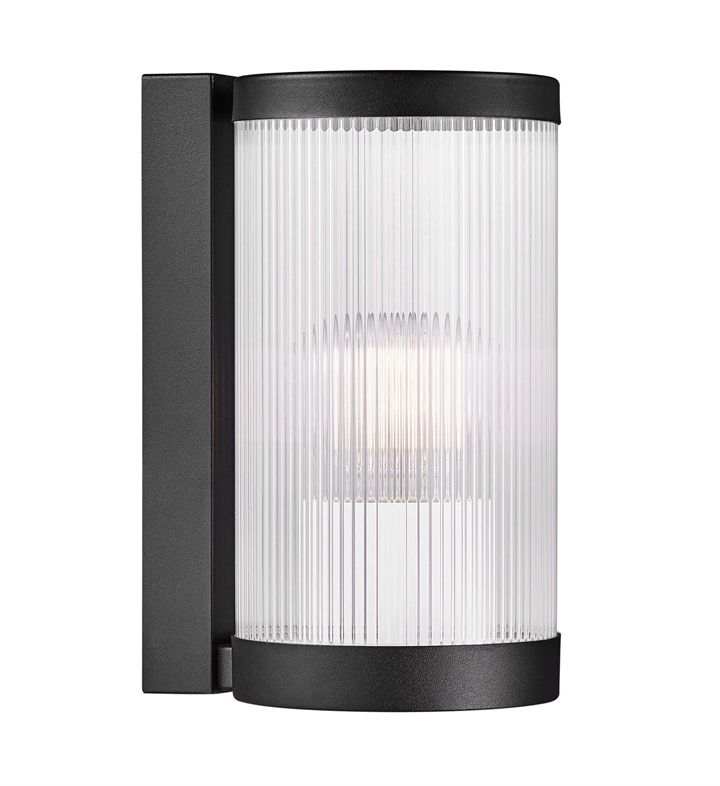 Coupar buiten wandlamp, zwart