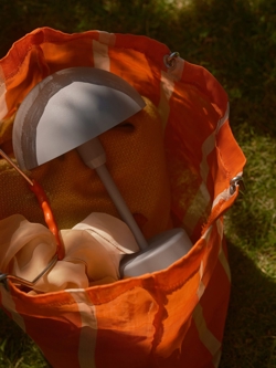 Ellen To-Go batterijlamp / tafellamp, grijs