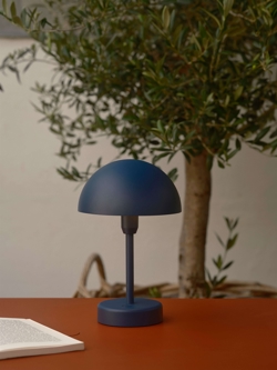 Ellen To-Go batterijlamp / tafellamp, blauw
