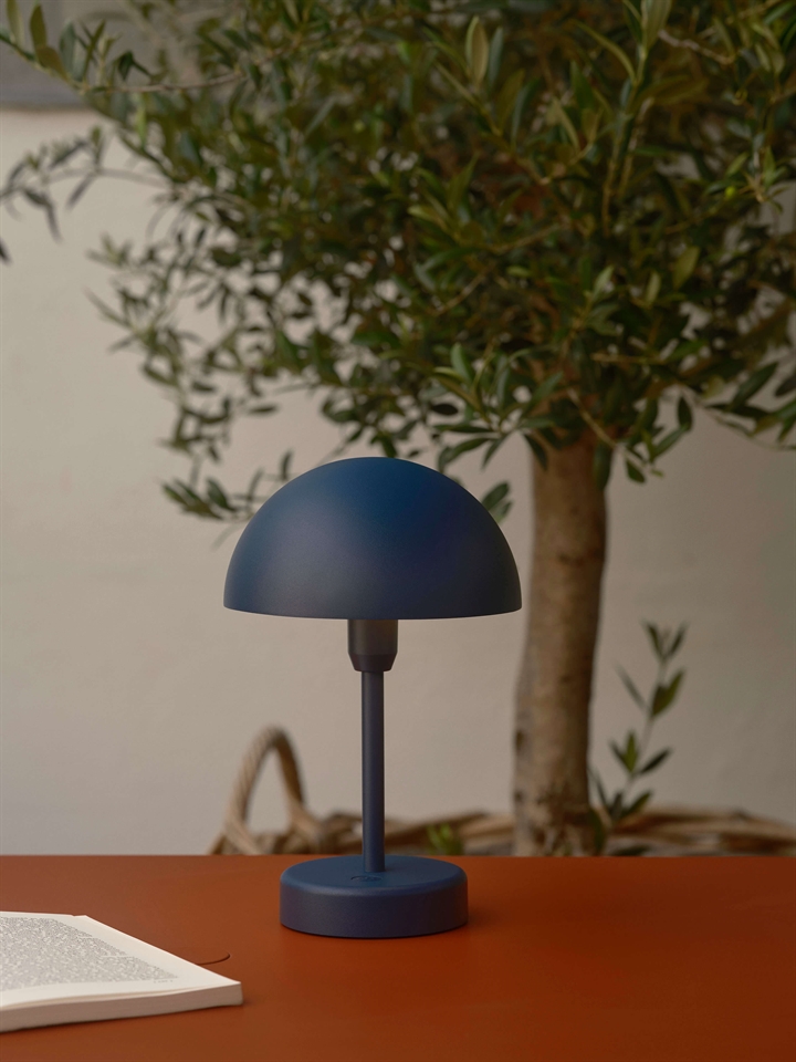Ellen To-Go batterijlamp / tafellamp, blauw