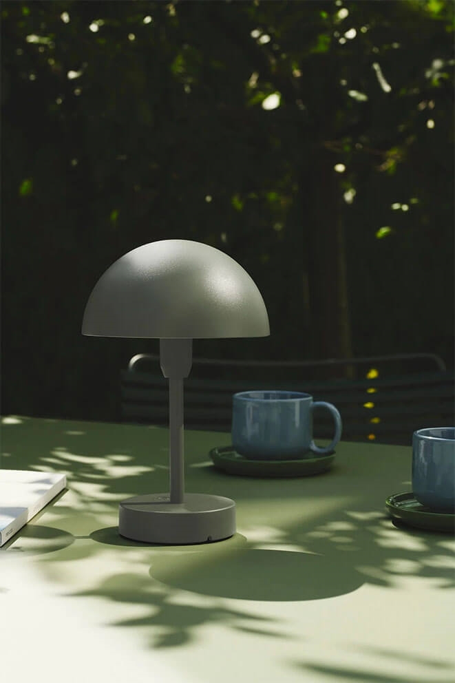 Ellen To-Go batterijlamp / tafellamp, olijfgroen