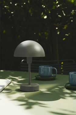 Ellen To-Go batterijlamp / tafellamp, olijfgroen