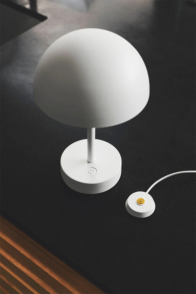 Ellen To-Go batterijlamp / tafellamp, wit