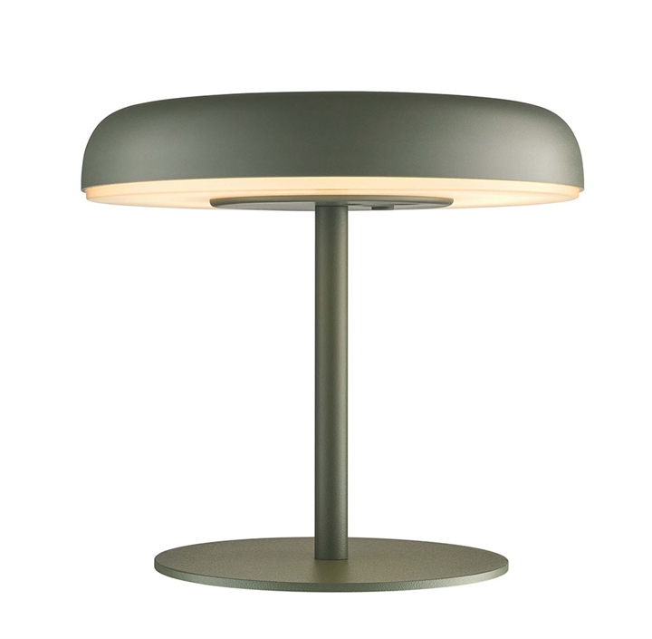 Elmer Solar batterijlamp m/zonnesensor, groen