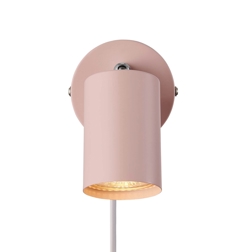 Explore wandlamp, dusty rose