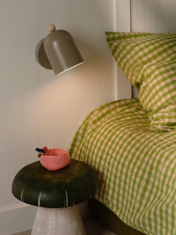 Gaston wandlamp, lichtbruin