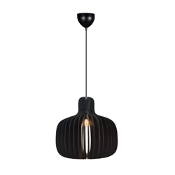 Hazo 43 hanglamp, zwart
