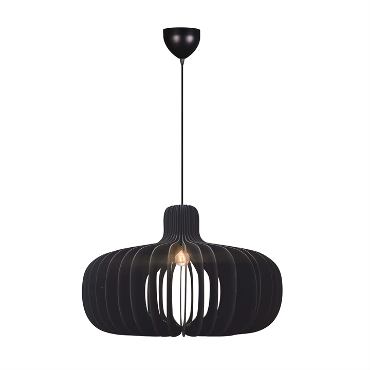 Hazo 65 hanglamp, zwart