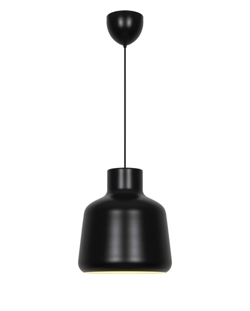 Louella 30 hanglamp, zwart