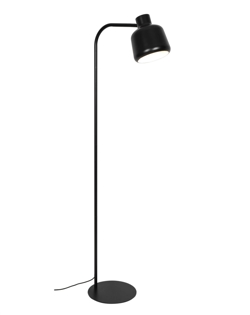 Louella vloerlamp, zwart
