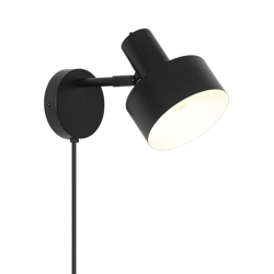 Matis wandlamp, zwart
