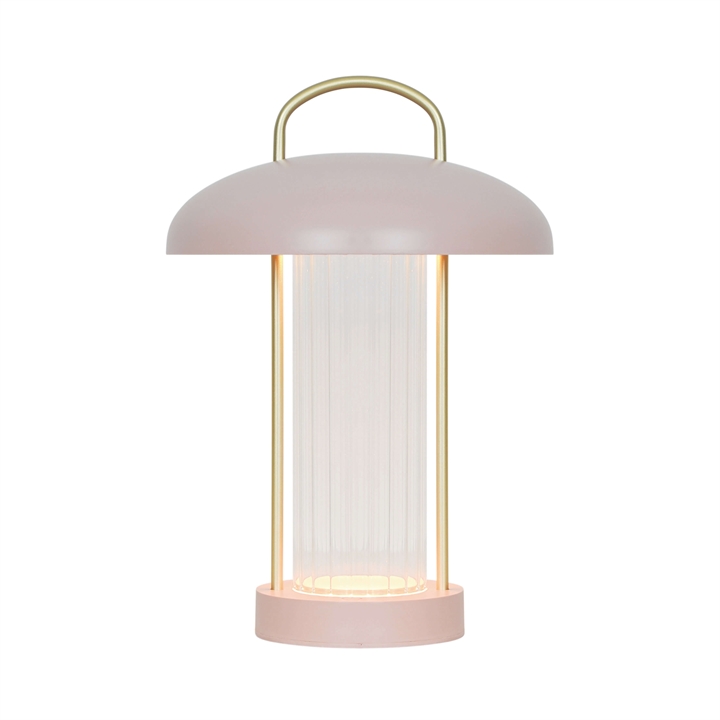 Mirano Portable batterij-/ tafellamp, dusty pink
