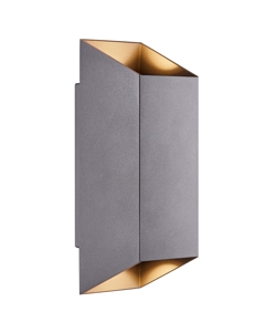 Nico Square 22 buiten wandlamp, antraciet