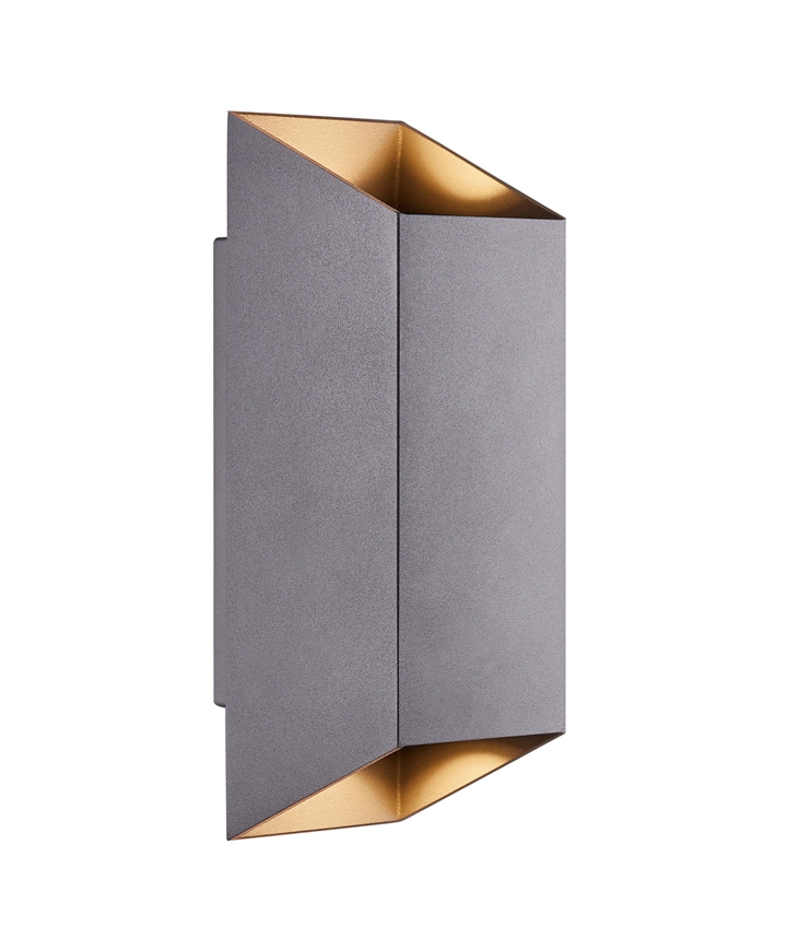 Nico Square 22 buiten wandlamp, antraciet