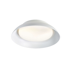 Nivora 38 plafondlamp / wandlamp, wit