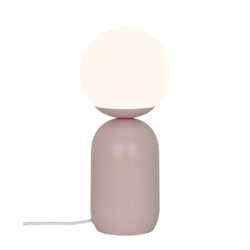 Notti tafellamp, dusty rose