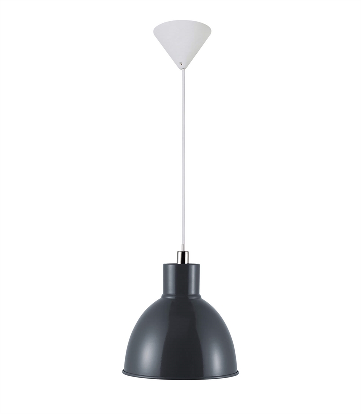 Pop hanglamp E27, zwart