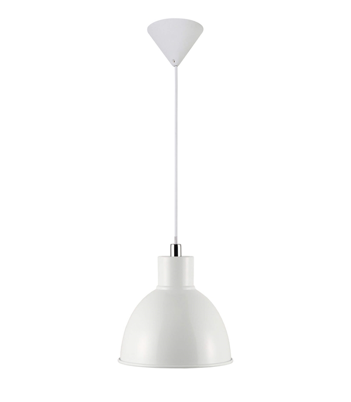 Pop hanglamp E27, wit