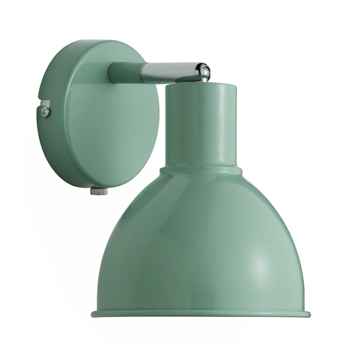 Pop wandlamp E27, wit