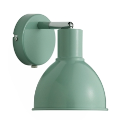 Pop wandlamp E27, wit