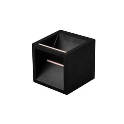 Rivo buiten wandlamp, zwart