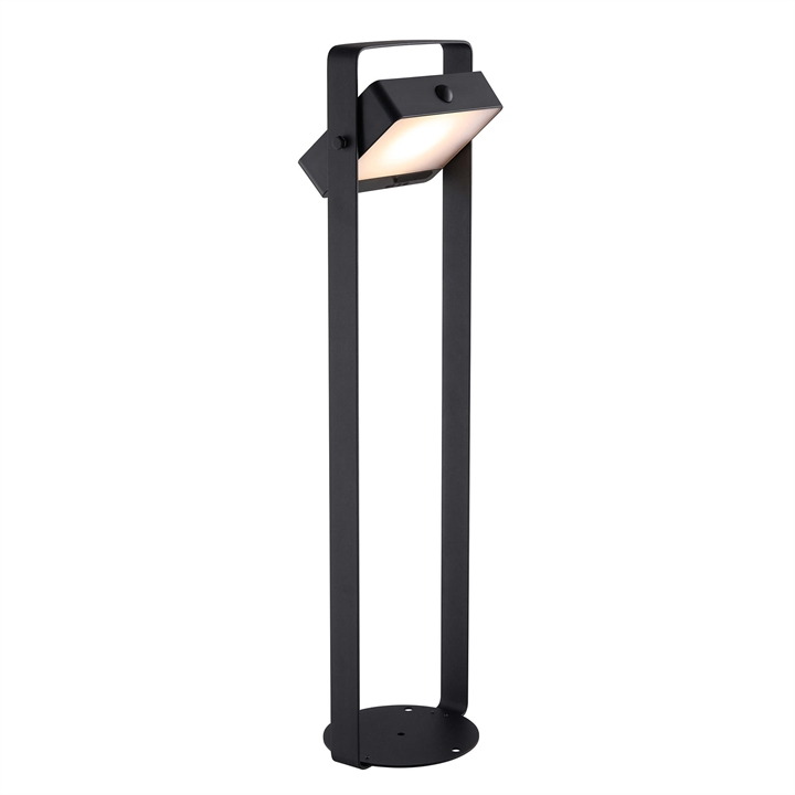 Saulio Solar tuinlamp m/zonnesensor, zwart