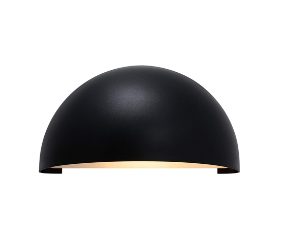 Scorpius Maxi buiten wandlamp, zwart kunststof