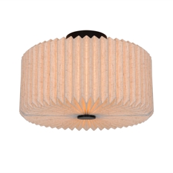 Vivienne plafondlamp, naturel/zwart