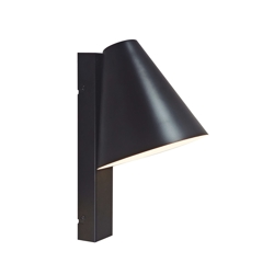 Wilmer wandlamp m/USB-C, zwart