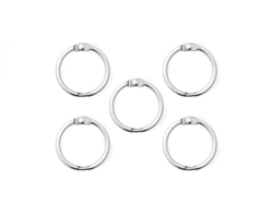 Reb lamp bevestigingsringen (5 stuks), roestvrij staal