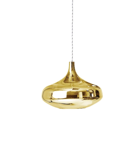 Nostalgia SO3 hanglamp, goud