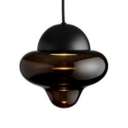 Nutty hanglamp, bruin/zwart