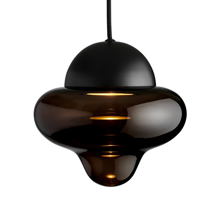 Nutty hanglamp, bruin/zwart