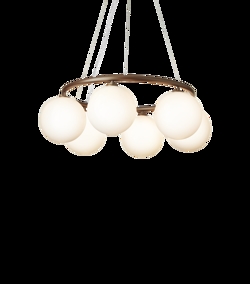 Miira Circular 6, opaal/donker brons