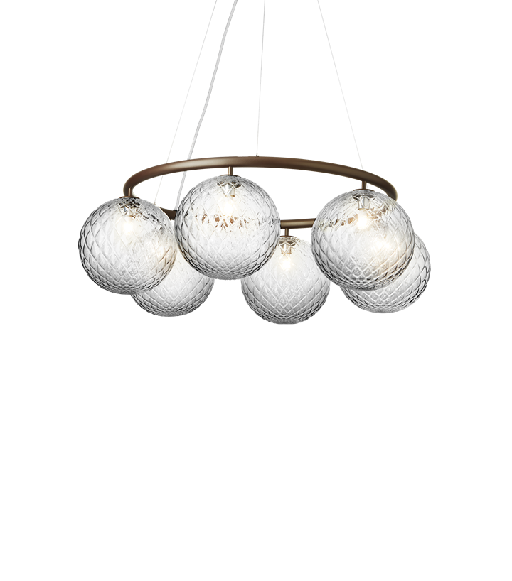 Miira Circular 6, optic/donker brons