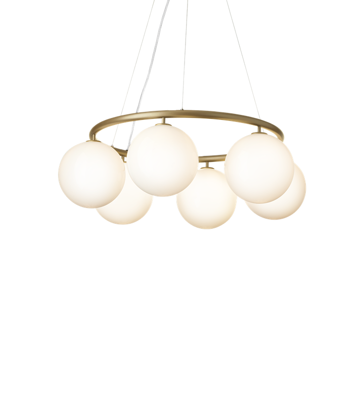 Miira Circular 6, opaal/messing