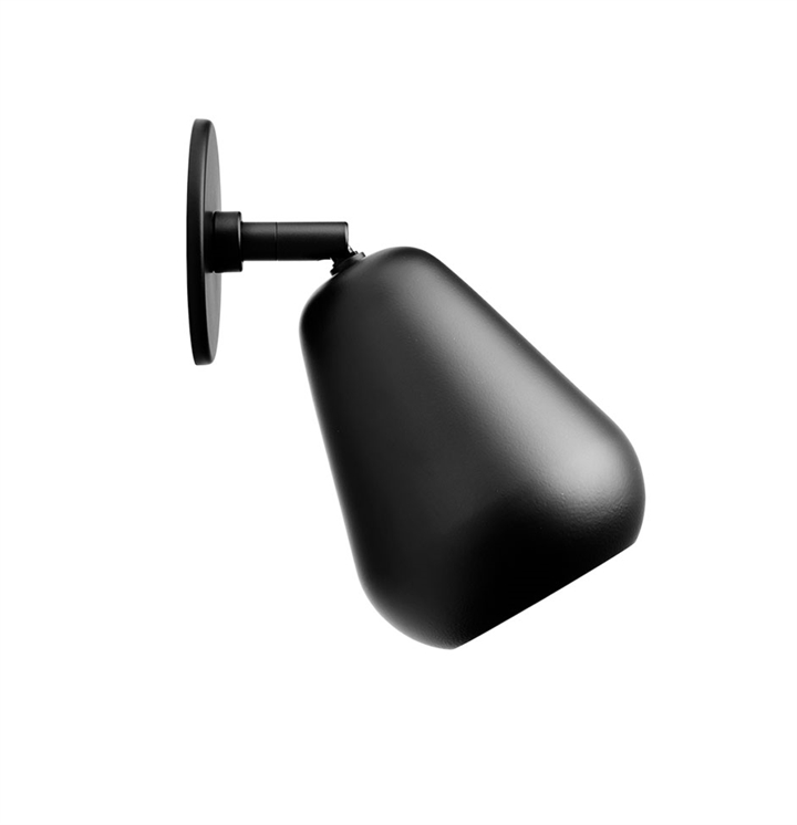 Anoli Spot voor inbouw, zwart