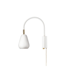 Anoli Spot wandlamp, nordic goud/wit