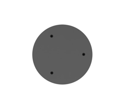 Nuura baldakijn voor 3 hanglampen, rock grijs