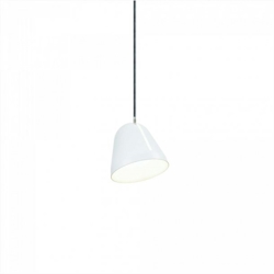 Tilt S hanglamp Ø18, wit/grijs