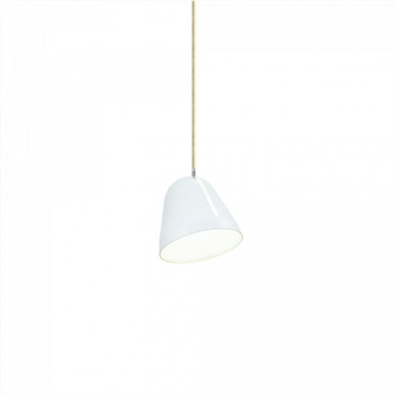 Tilt S hanglamp Ø18, wit/beige